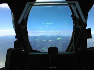 Mark Bathrick, F-14 HUD Flight Test Photo